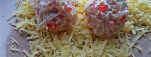 салат из овощей с пастой и сырными шариками. Шаг 11