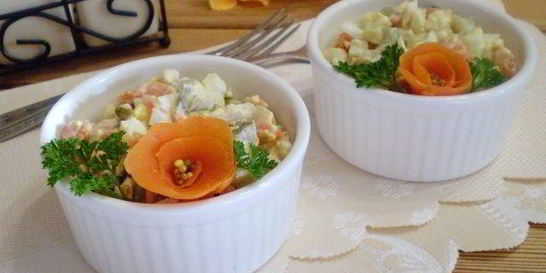 Салат к рису