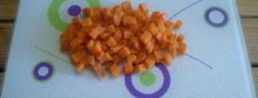 салат к рису. Шаг 2