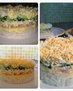 Салат Капля воды