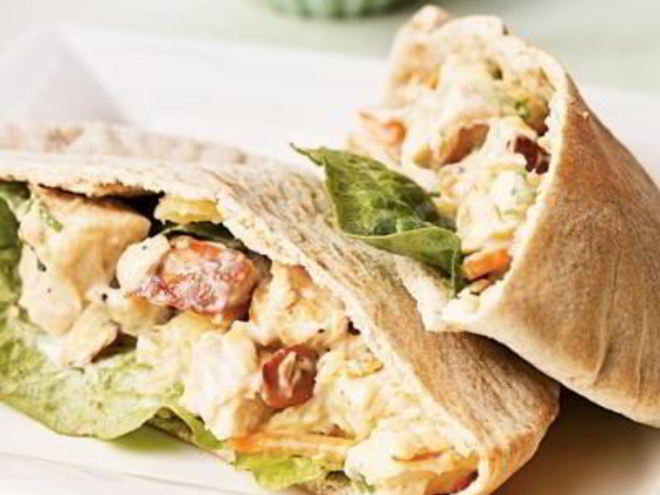 Рецепт салата курица сыр ананас и орехи миндаль