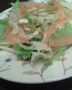 Салат Легкий из свежего огурца и цукини