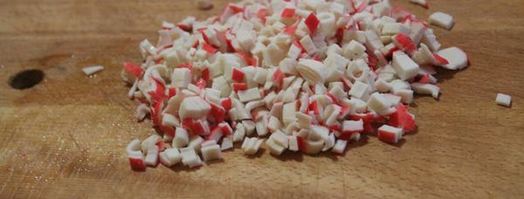 салат на гренках остатки сладки. Шаг 3