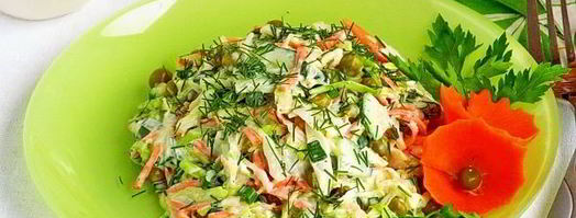 салат овощное раздолье. Шаг 12