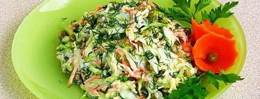 салат овощное раздолье. Шаг 11