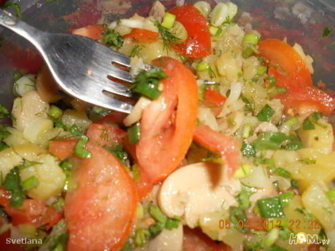 Рецепт салата по-португальски