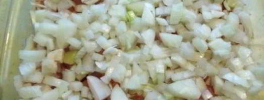 мясо под шубой. Шаг 2