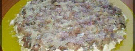 салат сельдь под шубой. Шаг 13