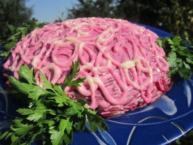 Рецепт салата селедка под шубой