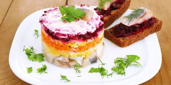 Сельдь под шубой