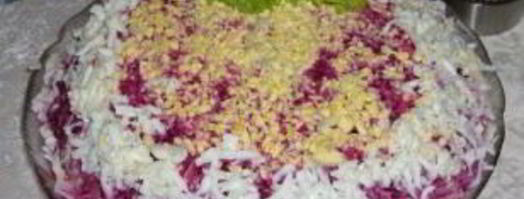 селедка под шубой с жареным луком. Шаг 6