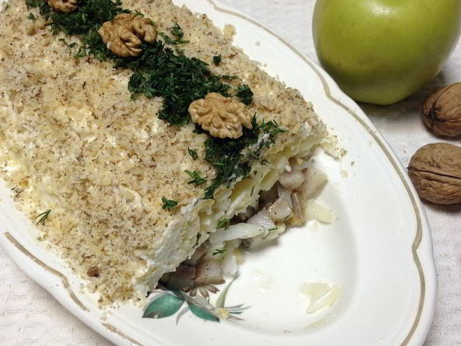 Рецепт селедки под шубой