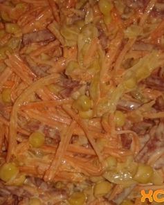 Салат Рыжик с морковью