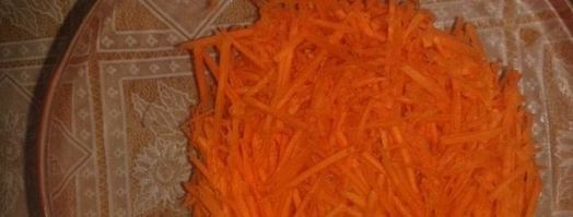 салат рыжик с морковью. Шаг 2