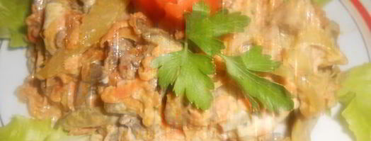 салат рыжик. Шаг 7