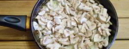 салат с грибами и морковью. Шаг 4