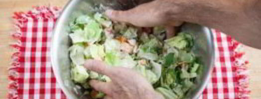 салат с креветками. Шаг 6