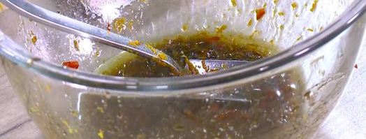 салат с нутом и запеченной в меду морковью. Шаг 7