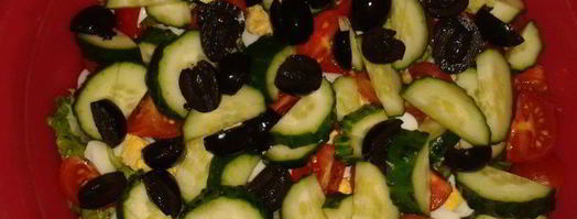 салат с оливками. Шаг 4