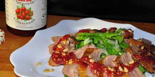 Салат с уткой