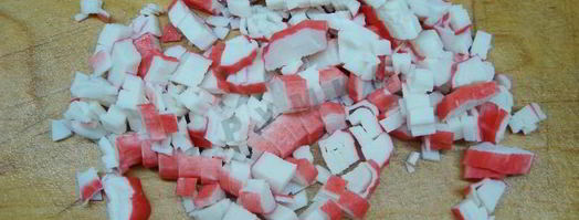 салат цветик семицветик с корейской морковкой. Шаг 7