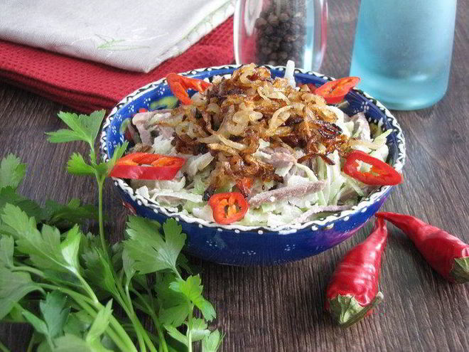 Рецепт салата узбекистан