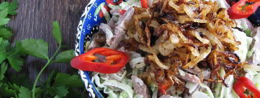 салат узбекистан. Шаг 4