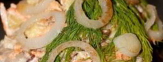 салат жар-птица с опятами. Шаг 10