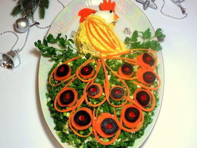 Рецепт салата жар-птица