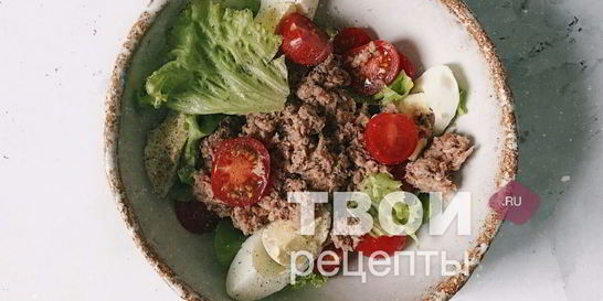 Топ салатов с тунцом