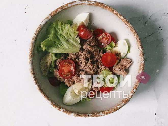 Рецепт топа салатов с тунцом