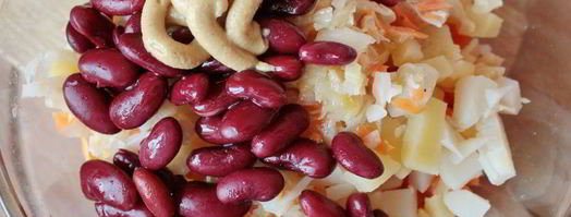 винегрет с фасолью. Шаг 7