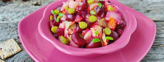 винегрет с фасолью. Шаг 8