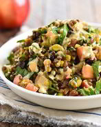 Вкусный салат из чечевицы