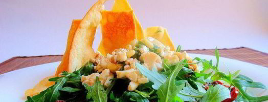 зеленый салат мерцающий. Шаг 11