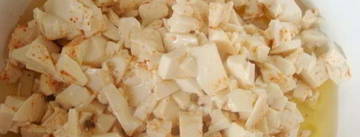 зеленый салат мерцающий. Шаг 5