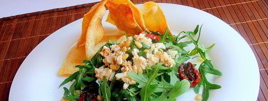 зеленый салат мерцающий. Шаг 10