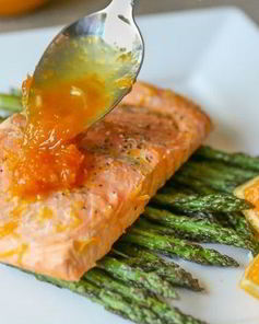 Апельсиновый соус к рыбе