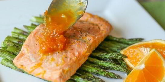 Апельсиновый соус к рыбе