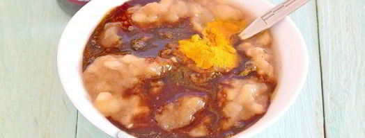 банановый соус к мясу. Шаг 6