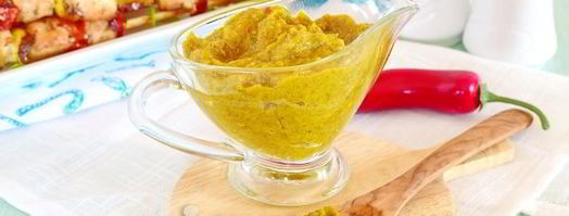 банановый соус к мясу. Шаг 11