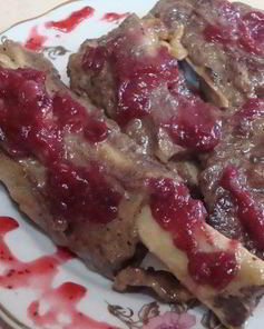 Брусничный соус к индейке