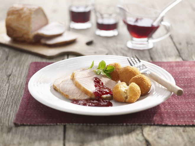 Рецепт брусничного соуса