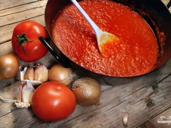 Рецепт домашнего томатного соуса на зиму