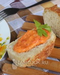 Фасолевый соус с болгарским перцем