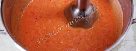 фасолевый соус с болгарским перцем. Шаг 6