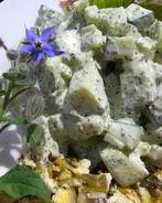 Йогуртовый соус с бараго к салату