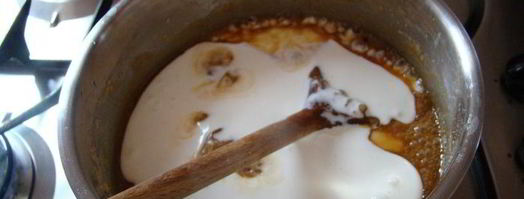 карамельный соус с виски. Шаг 4