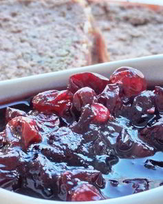 Клюквенно-имбирный соус