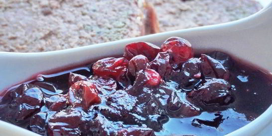 Клюквенно-имбирный соус